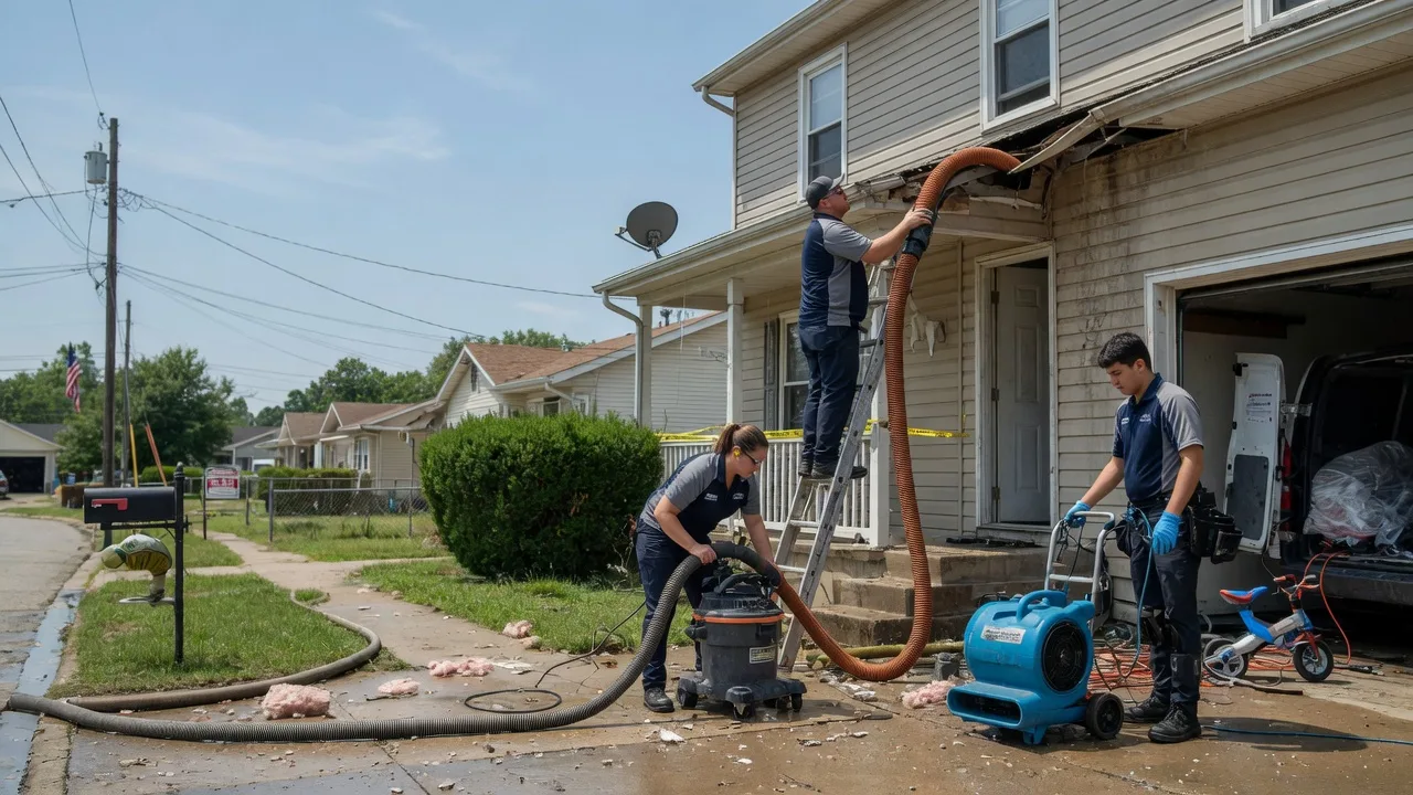 Water Damage Restoration in Frederick, IL near me